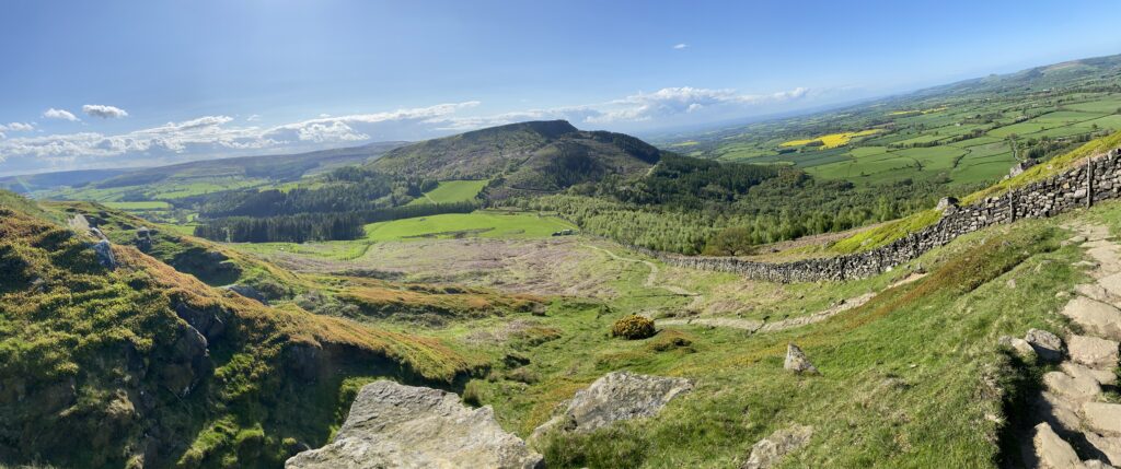 Panorama from Carr Ridge 